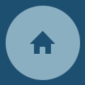 Security warehouse circle icon